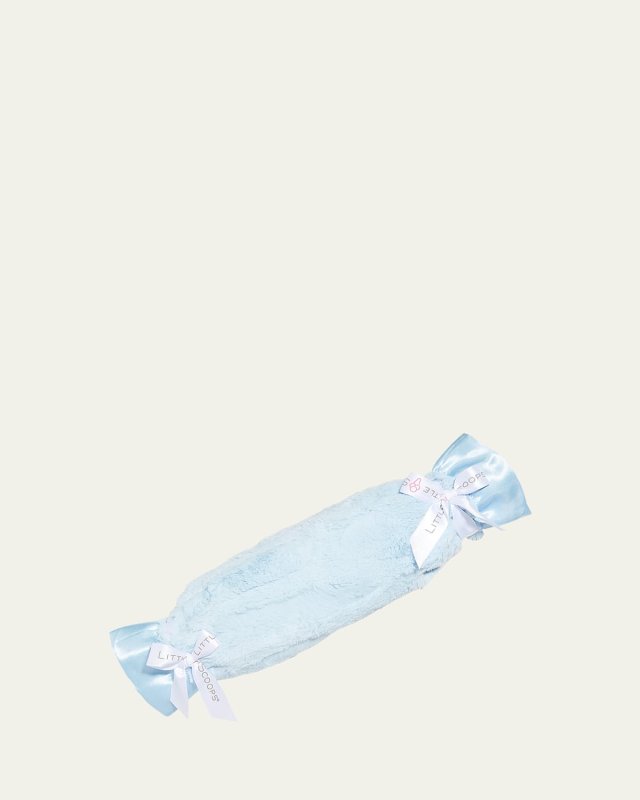 Boy's Plush Satin Security Blanket